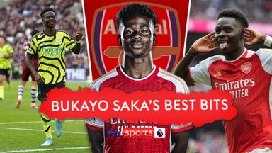 Saka's Premier League best bits so far this season...