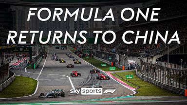 Formula 1 returns to China after five-year break!