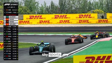 CHAOS as drivers battle for third place!