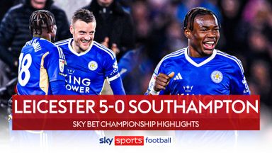 Highlights: Leicester on brink of PL return after Saints rout