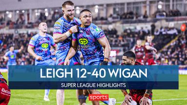Leigh Leopards 12-40 Wigan Warriors