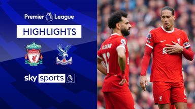 21 shots, six on target - wasteful Liverpool stunned by Palace 