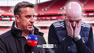 Neville: Am I seeing 'breakdown at the end' for Ten Hag?