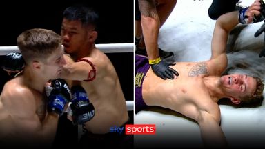 Ever seen a bigger KO? Carrillo's highlight reel knockout! 