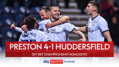 Preston 4-1 Huddersfield