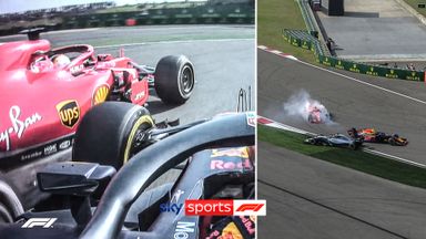 Flashback: Verstappen rams into Vettel at Chinese GP