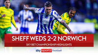 Sheffield Wednesday 2-2 Norwich
