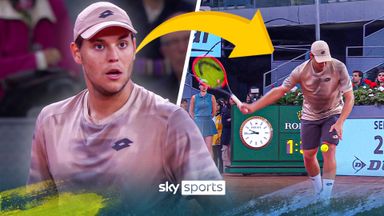 'Put in his place!' | Kotov's cheeky underarm serve goes horribly wrong!
