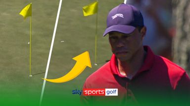 From a near eagle hole-out to a 40ft putt! | Tiger hits the pin in final round