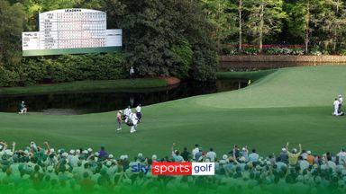 'That shot is for the chosen few!' | Tiger hits incredible chip at The Masters