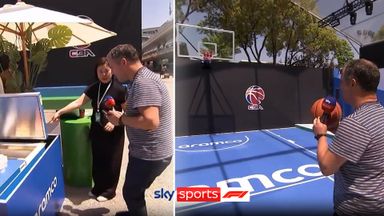 A basketball zone and ice cream?! | Ted takes a first look at Chinese GP!