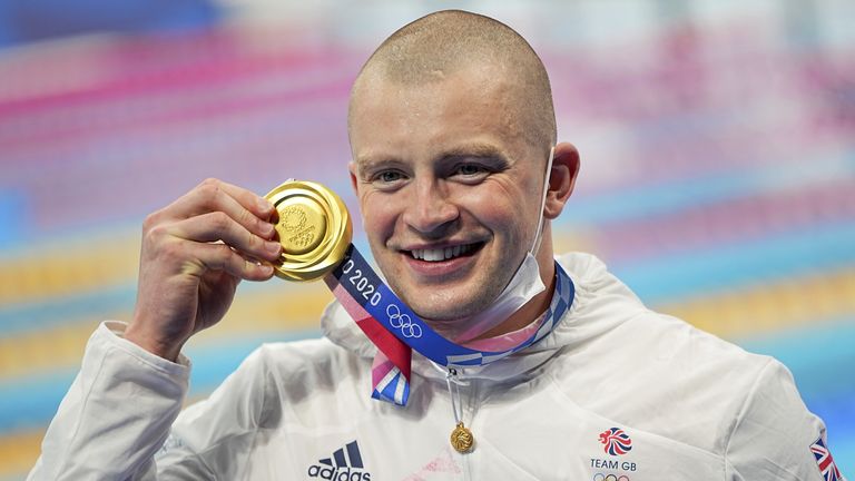 Adam Peaty is targeting a fourth Olympic gold medal and a third in the 100m breaststroke 