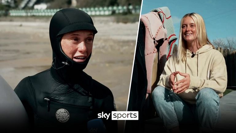 Welsh surfer Alys Barton shares what it's like to surf in the UK and what it would mean for her to represent Team GB at the Olympics.