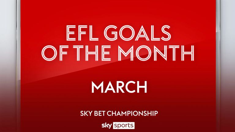 CHAMPIONSHIP APRIL GOAL OF THE MONTH