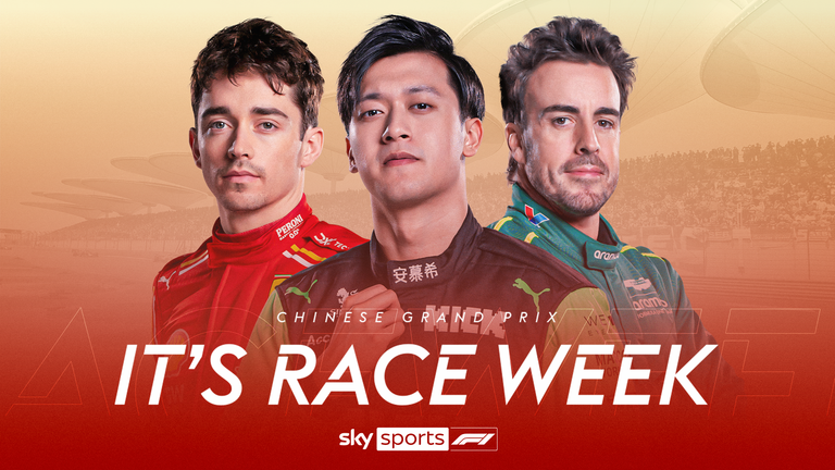 GP de Chine : programme, heure du Royaume-Uni, quand regarder le retour de la F1 à Shanghai pour le premier sprint 2024 en direct sur Sky Sports |  Actualités F1