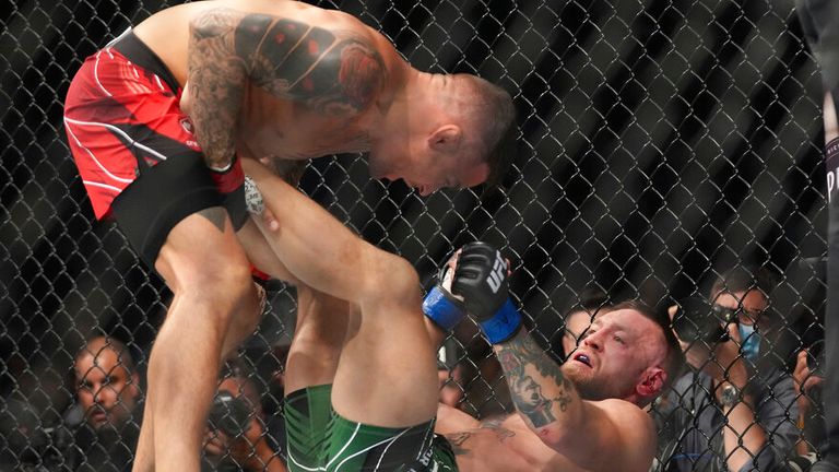Conor McGregor has not fought in the UFC since breaking his leg against Dustin Poirier in 2021.
