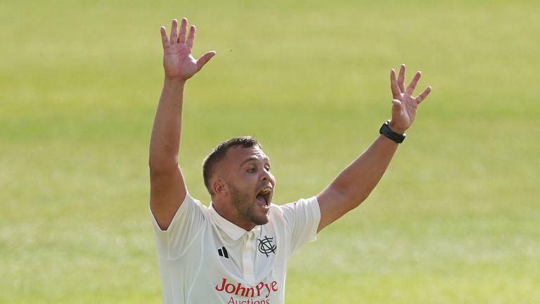 South African bowler Dane Paterson took a five-for for Nottinghamshire on the opening day of the County Championship season