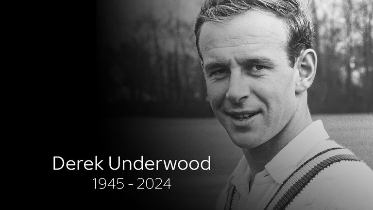 Derek Underwood has died aged 78