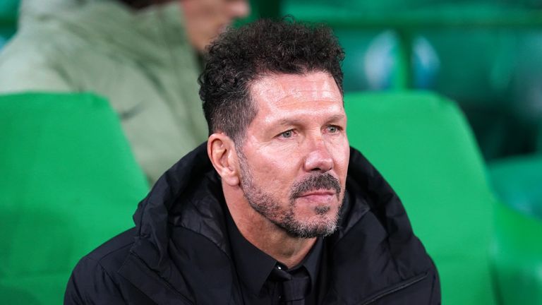 Diego Simeone's Atletico Madrid are 2-1 up over Borussia Dortmund from the first leg