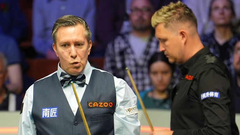 Dominic Dale is playing at The Crucible for the first time in 10 years