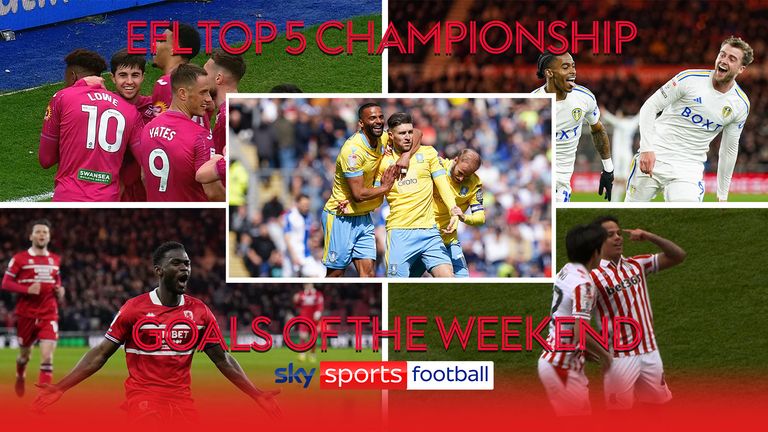 Watch the best goals in the EFL Championship from the latest round of matches, including a stunning long strikes from Sheffield Wednesday's Josh Windass and Middlesbrough's Emmanuel Latte Lath.