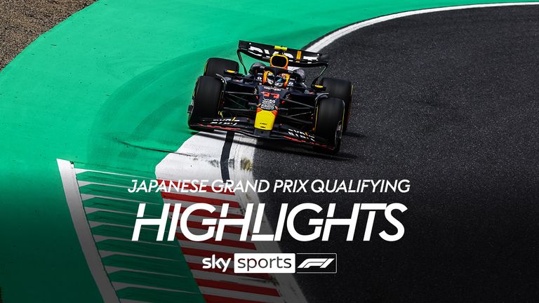 Qualifying highlights of the Japanese Grand Prix from the Suzuka Circuit.