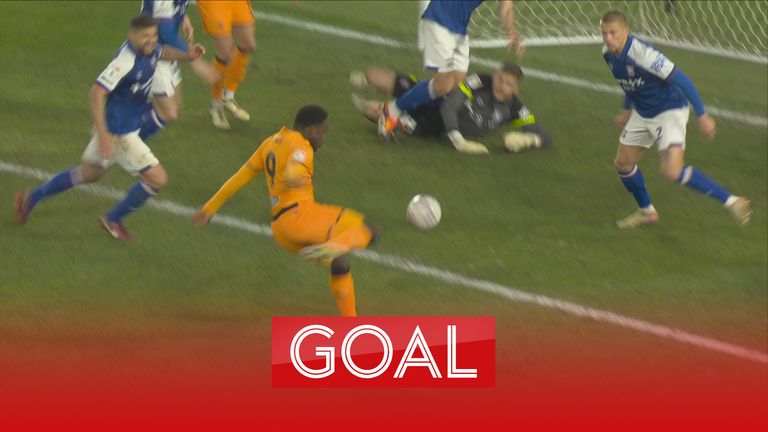Hull get their third to equalise against Ipswich