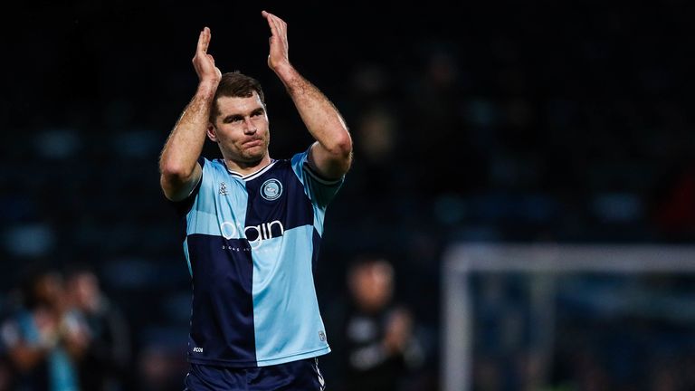 Sam Vokes on Wycombe Wanderers