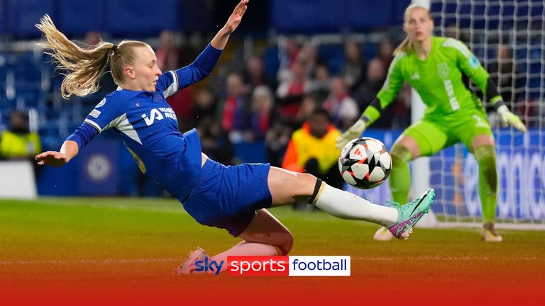Chelsea&#39;s Aggie Beever-Jones was put in goal when she was playing for a boy&#39;s team when she was younger but she&#39;s encouraged by the progress that&#39;s been made in women&#39;s football since. Listen to the latest episode of Three Players and a Podcast.