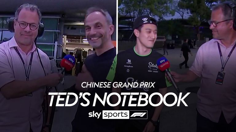 CHINESE GRAND PRIX TEDS NOTEBOOK