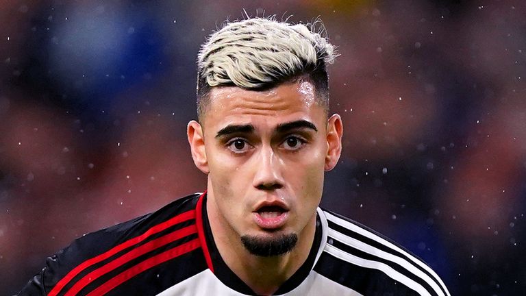 Fulham's Andreas Pereira during the Premier League match at the City Ground, Nottingham. Picture date: Tuesday April 2, 2024.