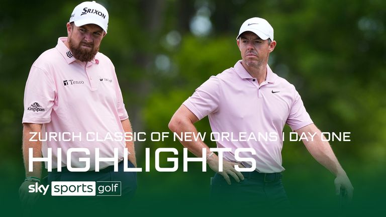 Highlights from day one of the Zurich Classic of New Orleans at TPC Louisiana in Avondale.