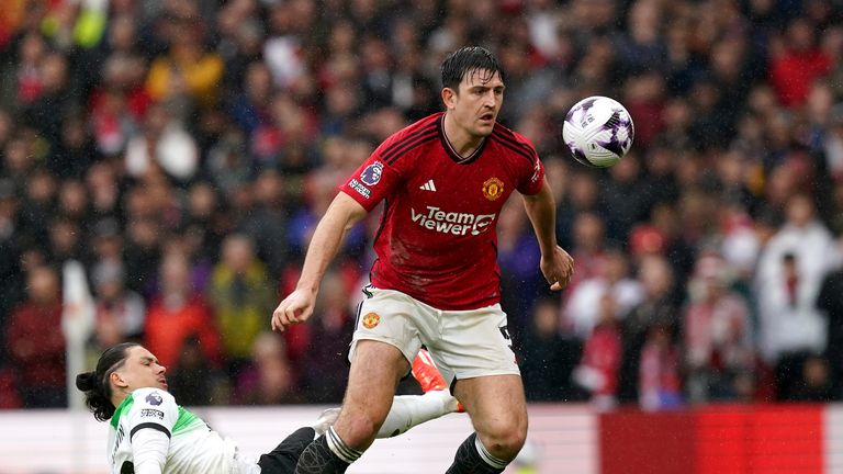 United's star man: Harry Maguire stepped up