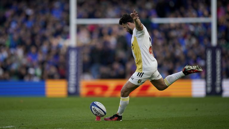 Antoine Hastoy's boot kept La Rochelle in touch during the first half, but they were blown away in the second 