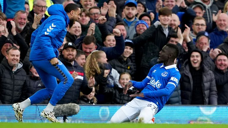 Everton confirm Premier League safety as Gueye sinks Brentford
