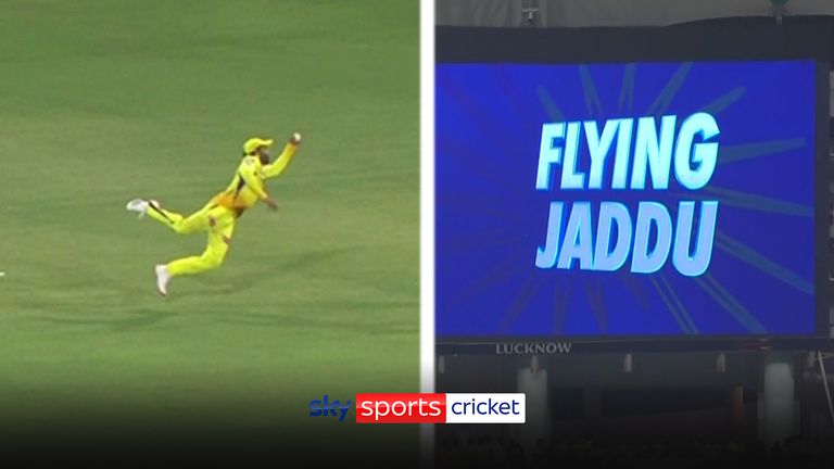 Catch of the tournament? | Jadeja takes stunning one-handed grab in IPL