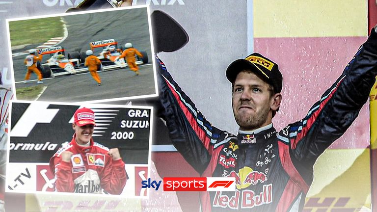 Watch back some of the most exciting title deciders to take place at the Japanese Grand Prix.