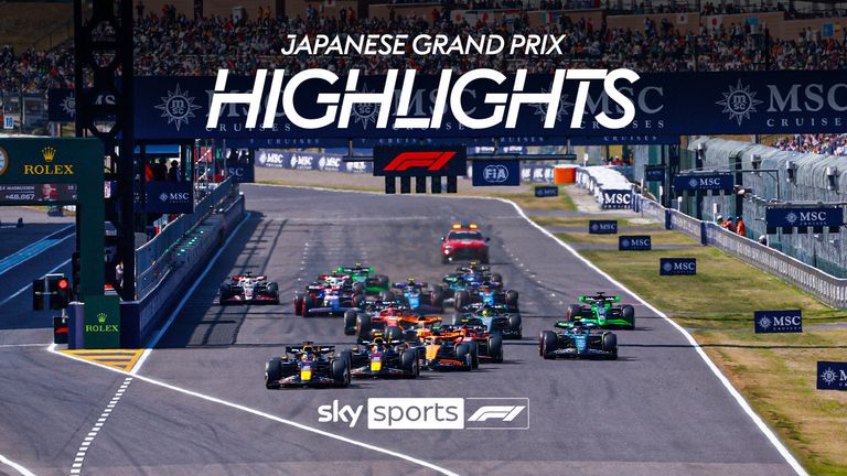 Highlights of the F1 2024 season opener at the Japanese Grand Prix.