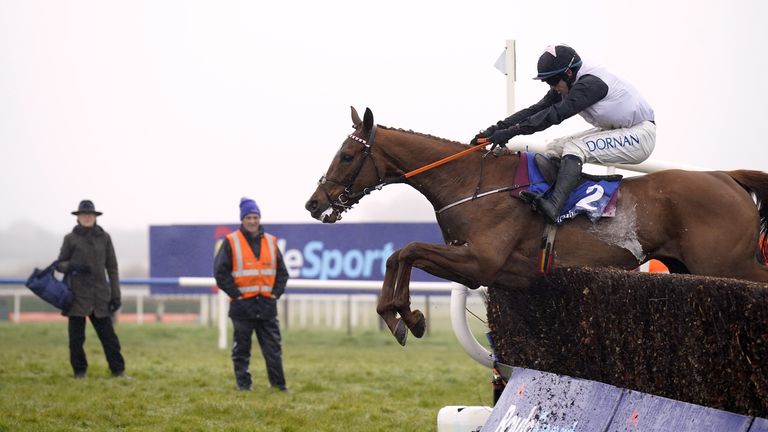 Journey With Me saw off the competition in the Fairyhouse Chase