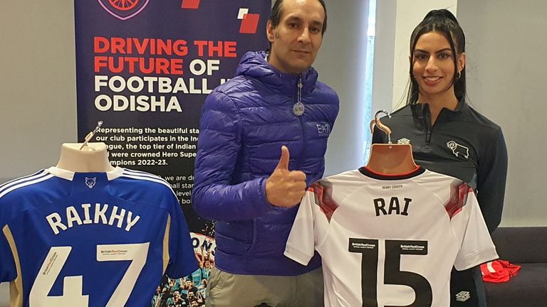 Kira Rai joins Sky Sports News' Dev Trehan at The Player Showcase ahead of the launch 2023/24 Team of the Season 