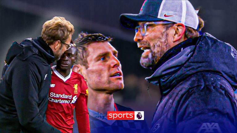 Klopp's clashes with his own players