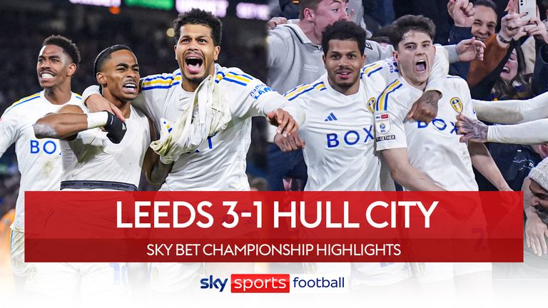 Leeds United 3-1 Hull City highlights