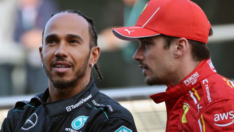 Lewis Hamilton will drive alongside Charles Leclerc in 2025