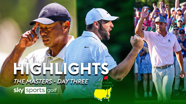THE MASTERS DAY THREE HIGHLIGHTS 2024