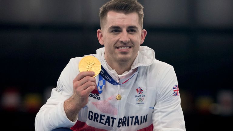 Max Whitlock claimed his third Olympic gold medal at the Tokyo Olympics