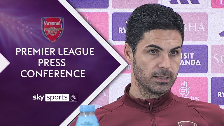 Mikel Arteta's focus for Arsenal PL title charge