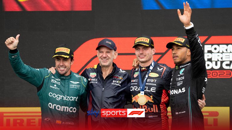 Jenson Button discusses whether Adrian Newey&#39;s departure from Red Bull might affect Max Verstappen&#39;s future with the team. You can listen to the latest episode of the Sky Sports F1 Podcast now.