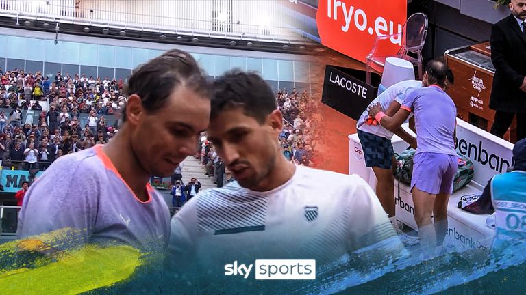Shirt swaps in… tennis? Has Nadal’s beaten opponent started a trend?