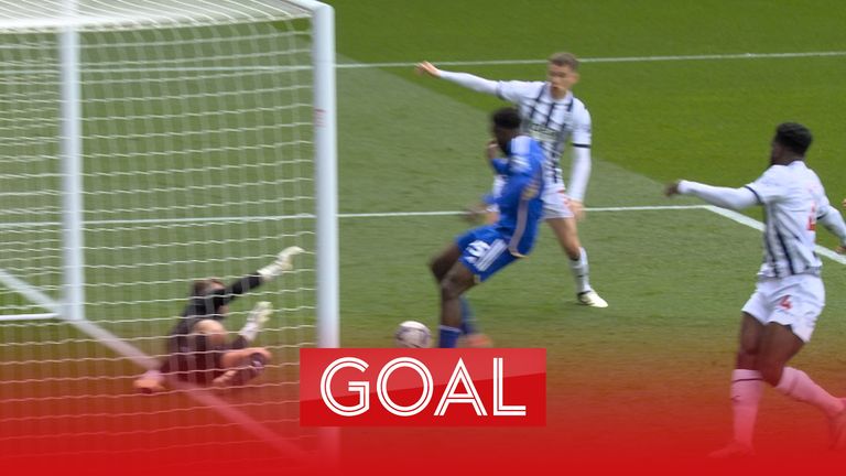 Ndidi puts Leicester 1-0 up to settle King Power nerves