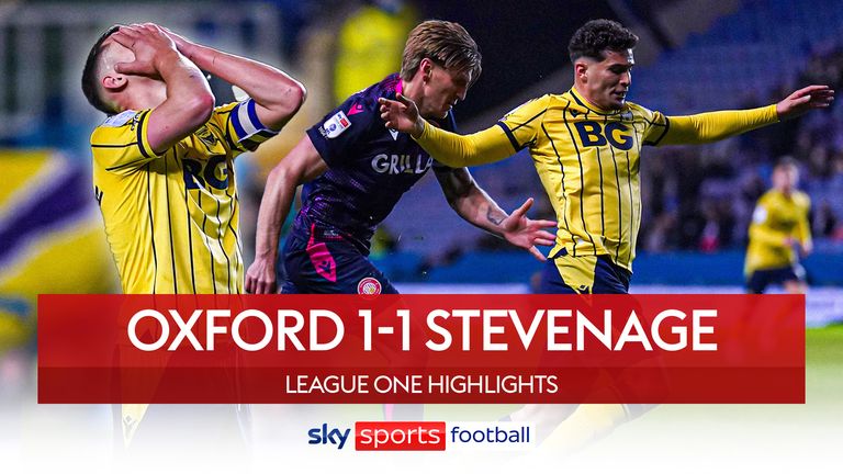 Oxford Stevenage League One